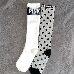 Victoria secret pink socks